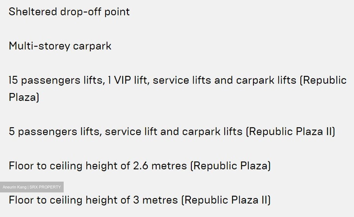Republic Plaza (D1), Office #567490371